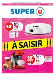 Prospectus Super U à Le Pouzin, "Super U", 8 pages, 24/02/2026 - 08/03/2026