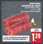 Rinderrouladen im Angebot bei EDEKA in Jena Rinderrouladen Angebote bei EDEKA Jena für 1,39 €