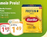 Protein+ Pasta Angebote von Barilla bei GLOBUS Neuwied für 1,49 €