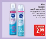 Haarspray im Angebot bei Marktkauf in Schweinfurt Haarspray Angebote von Nivea bei Marktkauf Schweinfurt für 2,99 €