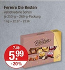 Die Besten von Ferrero im aktuellen V-Markt Prospekt für 5,99 €