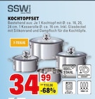 Kochtopfset Angebote von SSW bei Marktkauf Stuttgart für 34,99 €