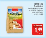 Schüttelbrot im Angebot bei Marktkauf in Schweinfurt Schüttelbrot Angebote von Fritz & Felix bei Marktkauf Schweinfurt für 1,49 €