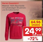 Herren Sweatshirt im Angebot bei Netto Marken-Discount in Pirna Herren Sweatshirt Angebote bei Netto Marken-Discount Pirna für 24,99 €