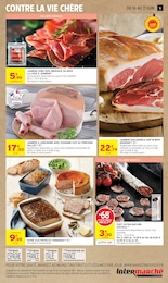 Prix et réduction Saucisson dans le prospectus Intermarché Hyper en cours Offre Saucisson dans le catalogue Intermarché Hyper du moment à la page 11
