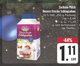 Aktuelles Unsere frische Schlagsahne Angebot bei E center in Dresden ab 1,11 €