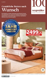 Bett Angebot im Segmüller Prospekt, gültig von 17.10.2025 bis 28.02.2026 Bett Angebot im aktuellen Segmüller Prospekt auf Seite 2