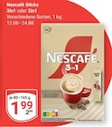 Sticks 3in1 Angebote von Nescafé bei GLOBUS Kaiserslautern für 1,99 €