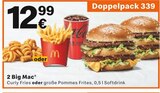Mac im McDonalds Prospekt Doppelpack 339, von McDonald's im aktuellen McDonalds Prospekt für 12,99 €