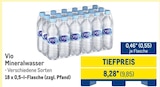 Mineralwasser von Vio für 9,85 € bei METRO im Angebot Mineralwasser von Vio im aktuellen METRO Prospekt