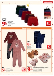 Prix et réduction Pyjama Enfant dans le prospectus Auchan Hypermarché en cours Offre Pyjama Enfant dans le catalogue Auchan Hypermarché du moment à la page 53