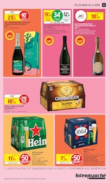 Prix et réduction Champagne Brut dans le prospectus Intermarché Hyper en cours Offre Champagne Brut dans le catalogue Intermarché Hyper du moment à la page 45