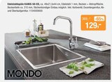 Edelstahlspüle KANIS-50-ED im Angebot bei Opti-Wohnwelt in Neubrandenburg Edelstahlspüle KANIS-50-ED Angebote von MONDO bei Opti-Wohnwelt Neubrandenburg für 129,00 €