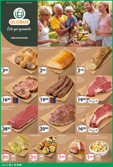 Rindfleisch im aktuellen GLOBUS Prospekt (Halle (Saale)) Rindfleisch im GLOBUS Prospekt "Aktuelle Angebote" mit 30 Seiten (Halle (Saale))