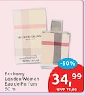London Women Eau de Parfum von Burberry für 34,99 € bei budni im Angebot London Women Eau de Parfum von Burberry im aktuellen budni Prospekt