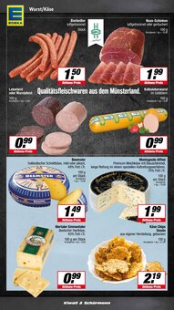 Wurst im aktuellen EDEKA Prospekt (Recklinghausen) Wurst im EDEKA Prospekt "Aktuelle Angebote" mit 17 Seiten (Recklinghausen)