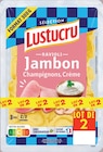 Ravioli Jambon Champignons et Crème - LUSTUCRU SELECTION - Intermarché Express Ravioli Jambon Champignons et Crème - LUSTUCRU SELECTION à 2,64 € dans le catalogue Intermarché Express
