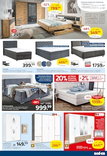 Boxspringbett im ROLLER Prospekt "Die große Preisgaudi" mit 16 Seiten (Berlin)