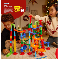 Kugelbahn, 140-teilig