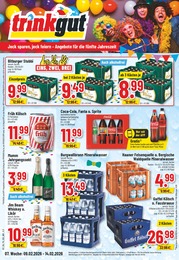 Trinkgut Prospekt für Wermelskirchen: "Aktuelle Angebote", 18 Seiten, 09.02.2026 - 14.02.2026
