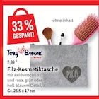 Kaufhaus Stolz - Filz-Kosmetiktasche Angebot im Prospekt Filz-Kosmetiktasche bei Kaufhaus Stolz im Prospekt "" für 2,00 €