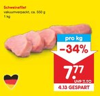 Schweinefilet für 7,77 € bei Netto Marken-Discount im Angebot Schweinefilet im aktuellen Netto Marken-Discount Prospekt