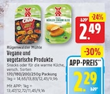 Vegane Produkte von Rügenwalder Mühle für 2,29 € bei EDEKA im Angebot Vegane Produkte von Rügenwalder Mühle im aktuellen EDEKA Prospekt