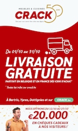 Catalogue Crack "LIVRAISON GRATUITE PARTOUT EN BELGIQUE ET EN FRANCE DÈS €500 D'ACHAT" à Vitry-le-François et alentours, 34 pages, 01/10/2024 - 31/10/2024