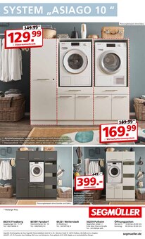Badmöbel im Segmüller Prospekt "Hauswirtschaftsraum Spezial" mit 10 Seiten (Ulm)