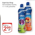 Sirup von Capri-Sun für 2,99 € bei GLOBUS im Angebot Sirup von Capri-Sun im aktuellen GLOBUS Prospekt