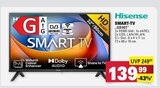 SMART-TV 32E40QT Angebote von Hisense bei E center Mainz für 139,99 €