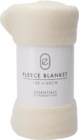 Fleecedecke von Essentials by Homestyling im aktuellen budni Prospekt