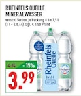 Mineralwasser Angebote von Rheinfels Quelle bei Marktkauf Mülheim für 3,99 €