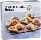 20 mini-feuilletés saucisse - Picard à 4,49 € dans le catalogue Picard