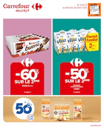 Offre Lait Demi-Écrémé dans le catalogue Carrefour Market du moment à la page 1