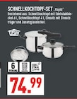 Schnellkochtopf-Set Rapid Angebote von GSW bei Marktkauf Gelsenkirchen für 74,99 €