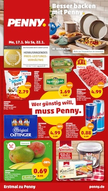 Penny-Markt Prospekt für Homburg, Saar: Top Angebote, 40 Seiten, 17.01.2022 - 22.01.2022