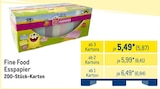 Esspapier von Fine Food im aktuellen METRO Prospekt