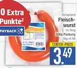Fleischwurst im Ring im EDEKA Prospekt Fleischwurst im Ring von DonauLand im aktuellen EDEKA Prospekt für 3,49 €