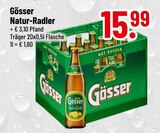 Natur-Radler Angebote von Gösser bei Trinkgut Ingolstadt für 15,99 €