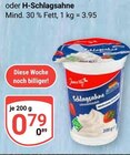 Aktuelles H-Schlagsahne Angebot bei GLOBUS in Duisburg ab 0,79 €