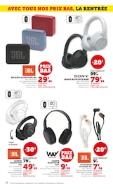 Casque Audio Angebote im Prospekt "La rentrée À PRIX BAS" von Super U auf Seite 28