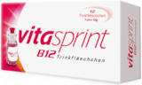 B12 Trinkfläschchen von Vitasprint im aktuellen budni Prospekt