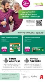 mea - meine apotheke Apotheken Prospekt der aktuellen Woche mit 4 Seiten, gültig von 01.09.2025 bis 30.09.2025, in Süßen und Umgebung Aktueller mea - meine apotheke Apotheken Prospekt in Süßen und Umgebung, "Unsere September-Angebote" mit 4 Seiten, 01.09.2025 - 30.09.2025