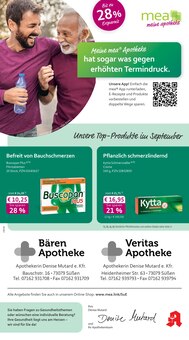 Aktueller mea - meine apotheke Prospekt "Unsere September-Angebote" Seite 1 von 4 Seiten für Süßen