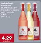 Aktuelle Erdbeeren Angebote bei Getränke König in Augsburg Aktuelles Fruchtsecco Apfel-Holunder Angebot bei Getränke König in Augsburg ab 4,29 €