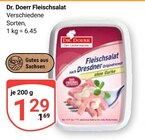 Aktuelle Feinkostlebensmittel Angebote bei GLOBUS in Leipzig Aktuelles Fleischsalat Angebot bei GLOBUS in Leipzig ab 1,29 €
