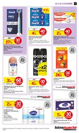 Prix et réduction Gillette Fusion dans le prospectus Intermarché Super en cours Offre Gillette Fusion dans le catalogue Intermarché Super du moment à la page 37