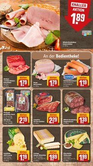 Wurst im aktuellen REWE Prospekt (Mönchengladbach) Wurst im REWE Prospekt "Dein Markt" mit 28 Seiten (Mönchengladbach)