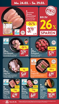 Hackfleisch Angebot im aktuellen ALDI Nord Prospekt auf Seite 4